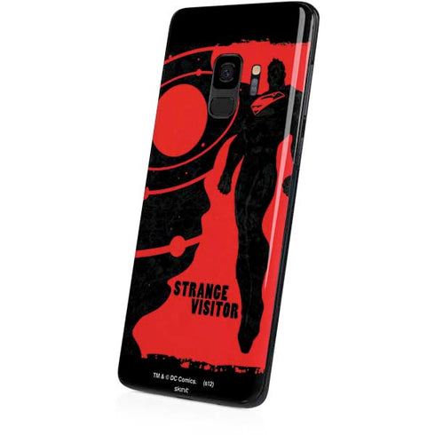 DC Comics Superman Silhouette Flying Galaxy S9 Skin